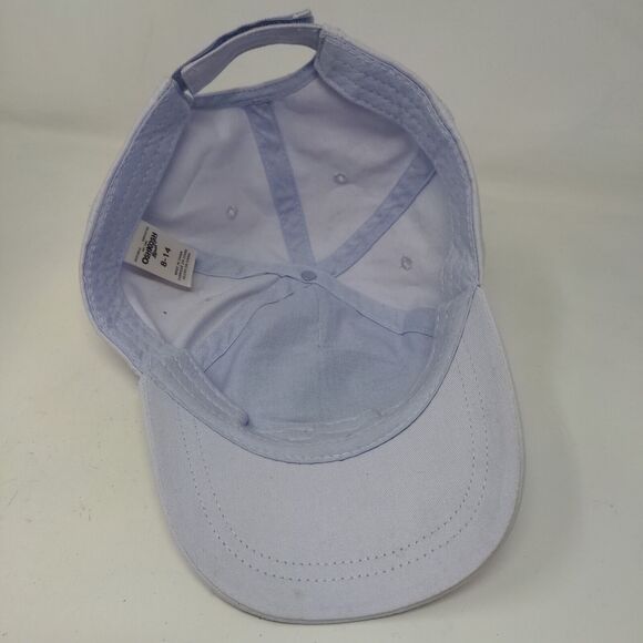 OshKosh B'Gosh Girls Strapback Hat Purple Size 8-12 Bling Sparkly Heart - Picture 8 of 10